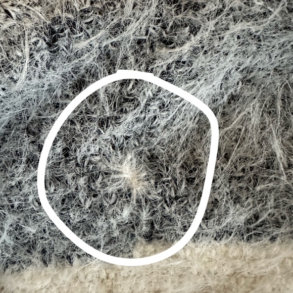 &merci Abstract Striped Eyelash Sweater - Picture 8 of 8